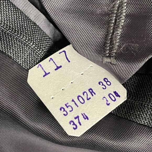 Sakes Fifth Ave Black Label Ermenegildo Zegna Gray Suit Set - Mens 38 Blazer - Picture 4 of 15